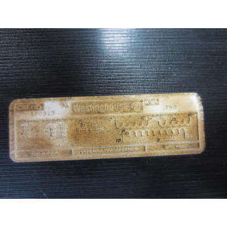 Westinghouse 1F0913 Transformer - Used