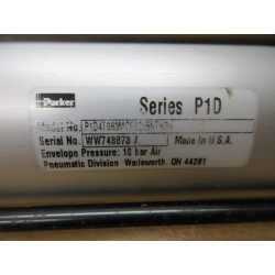 Parker P1D4T063MCE0255NTN3N Cylinder - Used