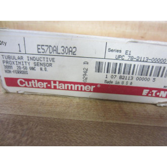 Cutler Hammer E57DAL30A2 Eaton  Inductive Proximity Sensor Series E1