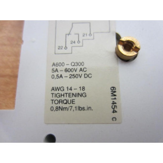 Moeller NHI002 Auxiliary Contact - New No Box