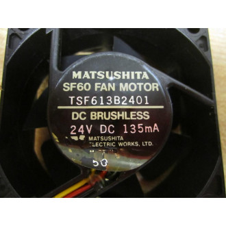 Matsushita TSF613B2401 SF60 Fan Motor No Guard - Used