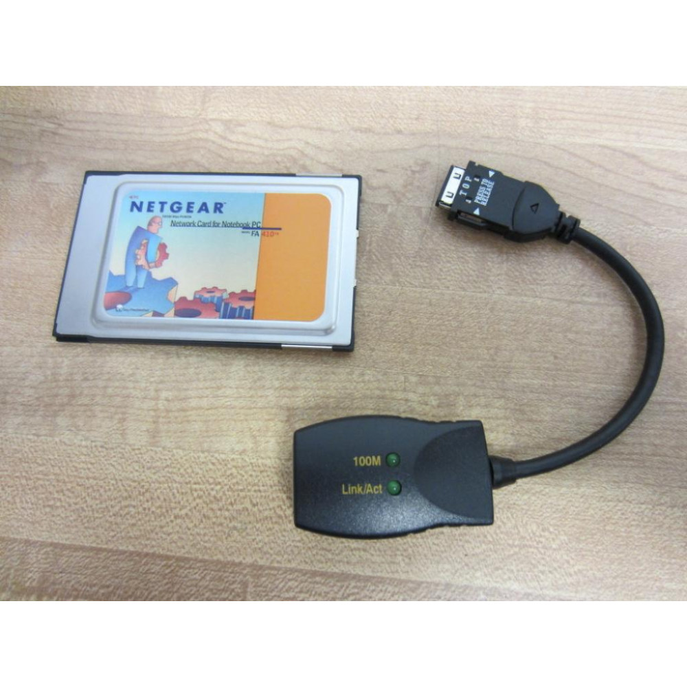 NetGear FA 410TX Network Card For Notebook PCs C WO Cable - New No Box