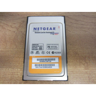 NetGear FA 410TX Network Card For Notebook PCs C WO Cable - New No Box