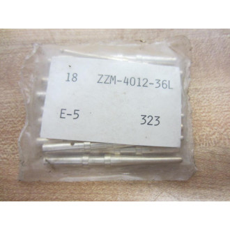 Amphenol ZZM-4012-36L Connector Pin ZZM401236L (Pack of 18)