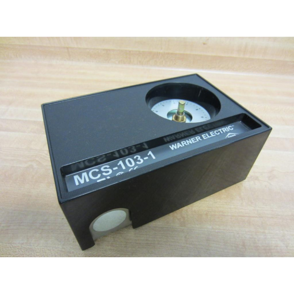 Warner Electric 6010-448-002 Control MSC-103-1 Missing Knob - New No Box