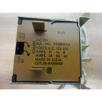 Cutler-Hammer GC-201 GC201 Gemline Cold Control