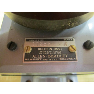 Allen Bradley 800T-1T2BB Push Button 800T1T2BB Series A