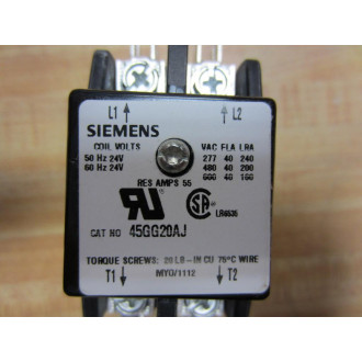 Siemens 45GG20AJ Contactor