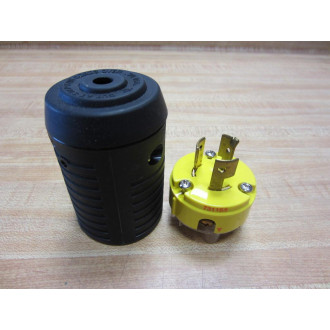 Pass & Seymour 7311-SS Turnlok Plug 3 Pole 3 Wire 20A 125250V 7311SS