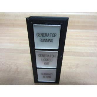 IDEC SLC40N-0103-DHT2FB Annunciator Chipped - Used