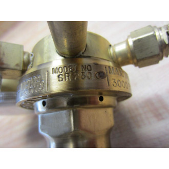 Victor SR250C Regulator, Medium-Duty Oxygen Single Stage, Welding - New No Box