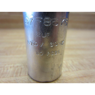 General Electric 97F8576 Capacitor 0.2UF 570V 60Hz P241 A5AFC Dielektrol - Used