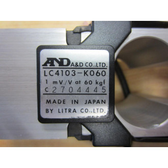 A & D LC4103-K060 Load Cell, 1 mVV At 6kgf LC4103K060 C2704445 - Used