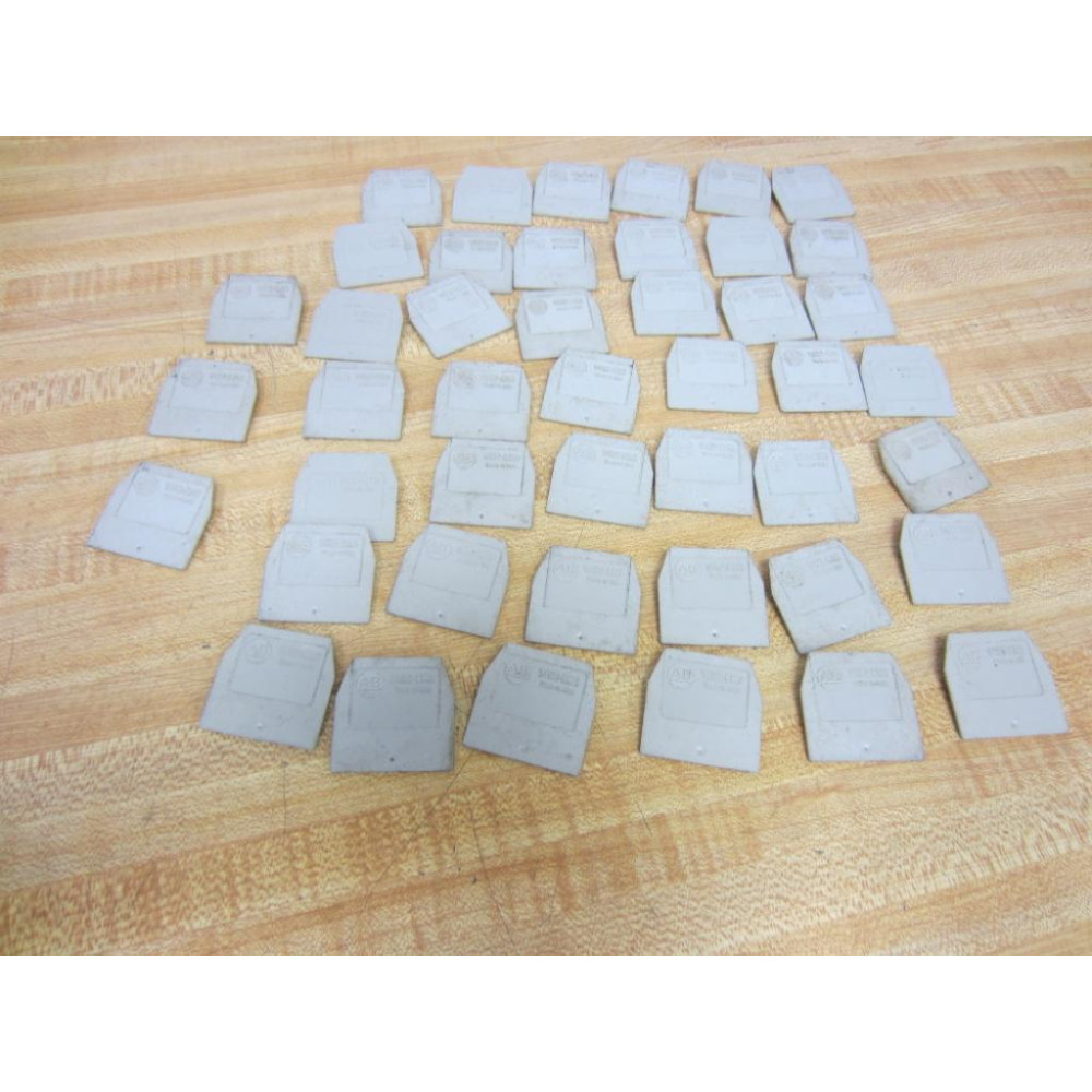 Allen Bradley 1492-EB3 End Barriers 1492EB3 (Pack of 45) - Used