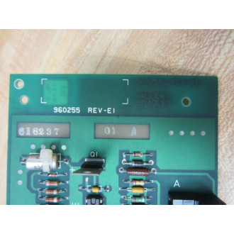 Allen Bradley 960255 Circuit Board 9101E Rev-EI - Used