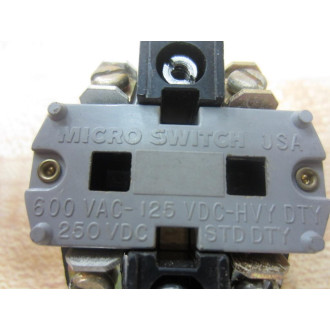 Honeywell PTCB Contact Block Micro Switch - New No Box