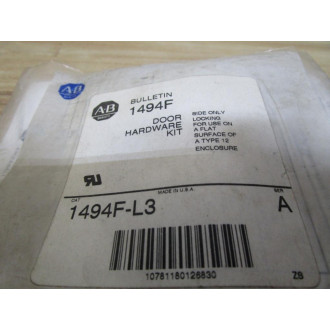 Allen Bradley 1494F-L3 Door Hardware Kit Series A