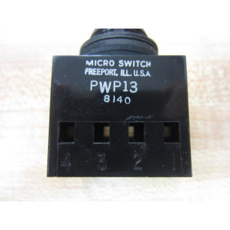 Micro Switch PWP13 Honeywell Switch Pushbutton Missing Nut