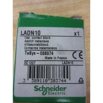 Telemecanique LAD-N10 Contactor Block LADN10 038374
