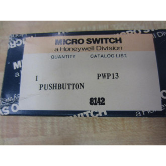 Micro Switch PWP13 Honeywell Switch Pushbutton Missing Nut