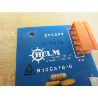 Helm B10C318-0 B10C3180 Circuit Board - Used