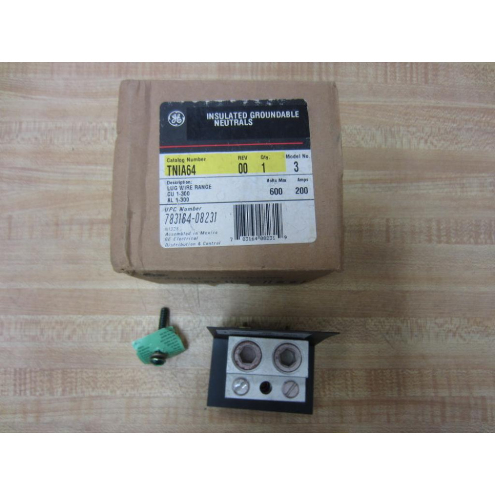 General Electric TNIA64 Lug Wire Range