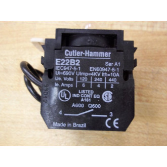 Cutler Hammer E22R2C Pres-Test Unit