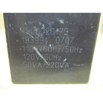 Bosch R900020175 Solenoid Coil 110120V - Used