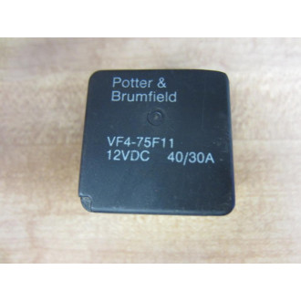 Potter & Brumfield VF4-75F11 Relay 12VDC 4030A VF475F11 - Used