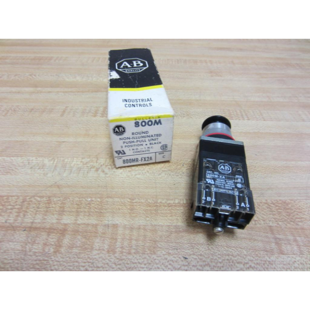 Allen Bradley 800MR-FX2A Push Pull Unit 800MRFX2A