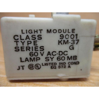 Square D 9001-KM-37 Schneider Light Module 9001KM37 - New No Box