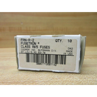 Buss FRN-R-2 Bussmann Fuse Cross Ref 2A155 (Pack of 10)