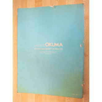 Okuma LC20 1S With Tailstock Parts Manual LE15-018-R1 - Used