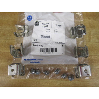 Allen Bradley 1401-N42 Fuse Clip Kit 1401N42 (Pack of 6)
