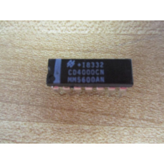National Semiconductor CD4000CN Integrated Circuit  MM5600AN (Pack of 3)