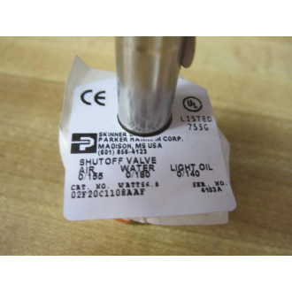 Parker 02F20C1108AAF Valve