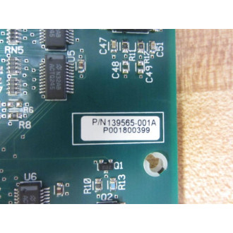 Xycom 139565-001A Circuit Board P001800399 - Used