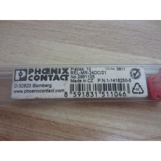 Phoenix Contact 2961118 Miniature Pluggable Relay - New No Box
