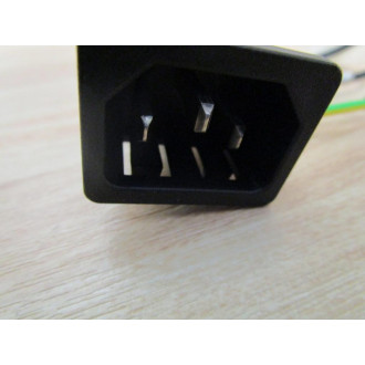 Shurter 6100-43 Male Power Inlet Receptacle 610043 - Used