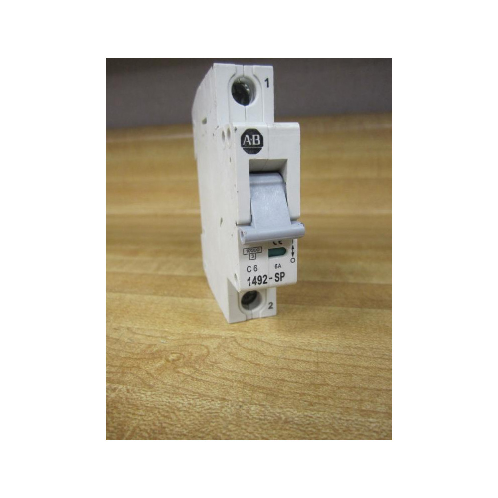 Allen Bradley 1492-SP1C-060 Circuit Breaker 1492SP1C060 (Pack of 2) - Used