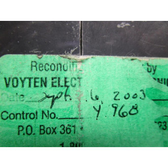 General Electric SGDA32AT0400 Circuit Breaker 400amp 3pole - Refurbished