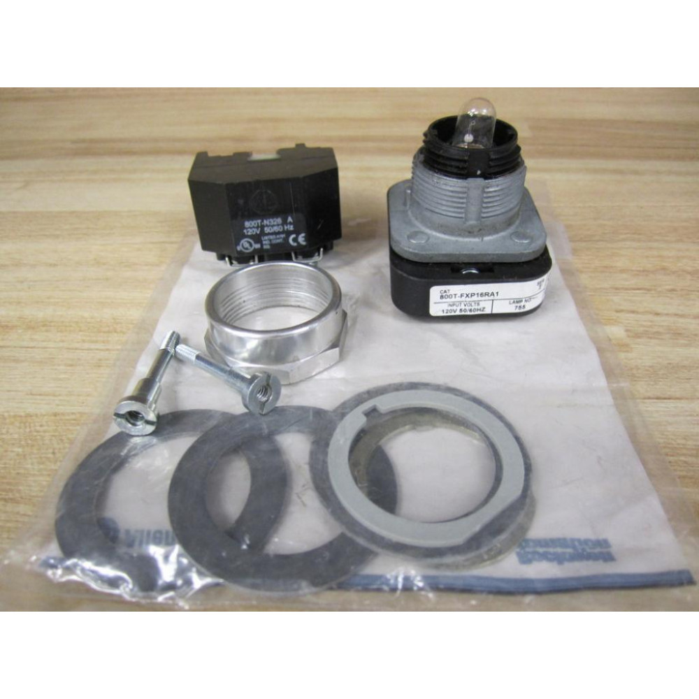 Allen Bradley 800T-FXP16RA1 Pushbutton WO Button - New No Box