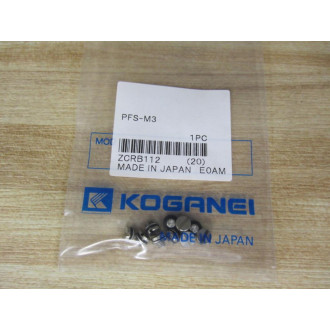 Koganei PFS-M3 TAC Plug PFSM3 Size M3 x 0.5 (Pack of 10)