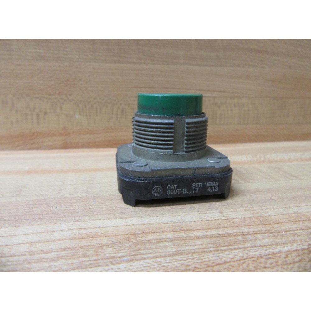 Allen Bradley 800T-B Pushbutton 800TB Green Core Only - Used