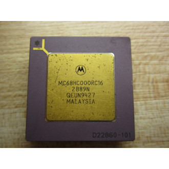 Motorola MC68HC000RC16 Microprocessor Integrated Circuit - New No Box