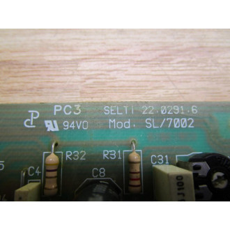 Selti 22.0291.6 Circuit Board - Used