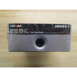 Red Dot 2IH5S2-1 Outlet Box
