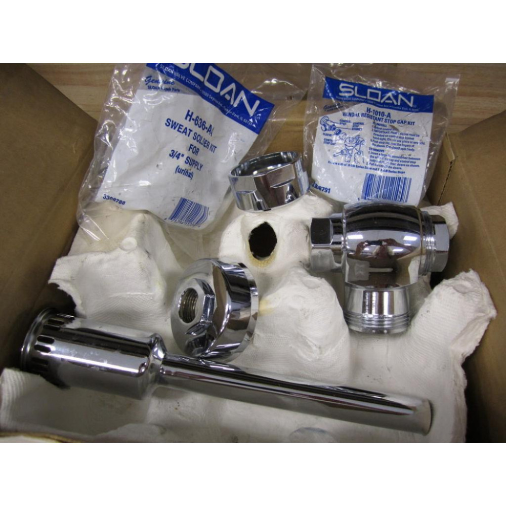 Sloan 186 Dual Filtered Bypass Diaphragm 1.5 GPF5.7 LPF Missing Parts