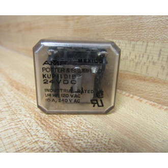 Potter & Brumfield KUP-11D15-24V DC Relay KUP-11D15-24VDC - Used