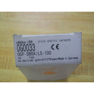 IFM Efector 0G0033 Sensor 0GP-DB0ALS